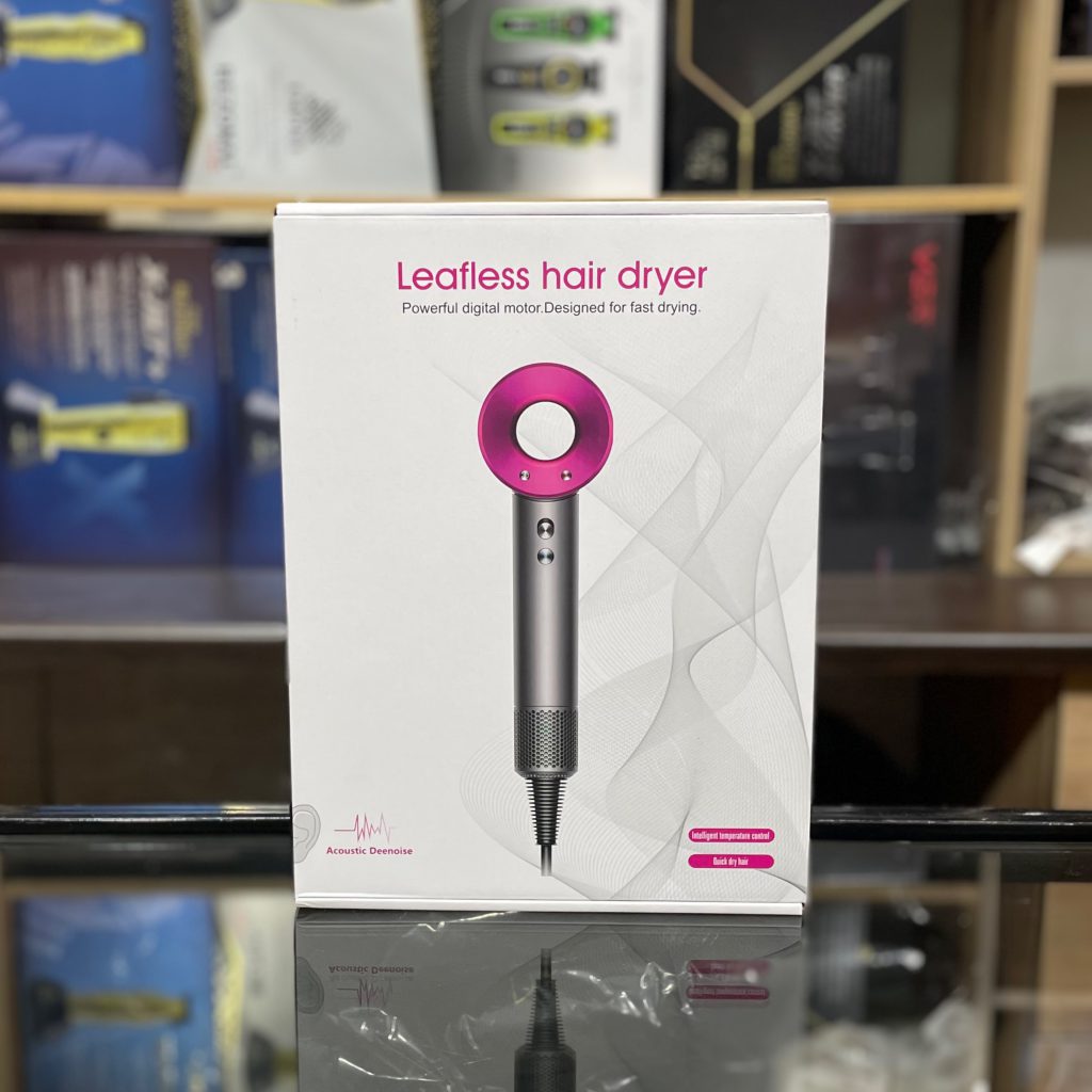 سشوار مسافرتی بدون پره مدل leafless hair dryer، طرح دایسون